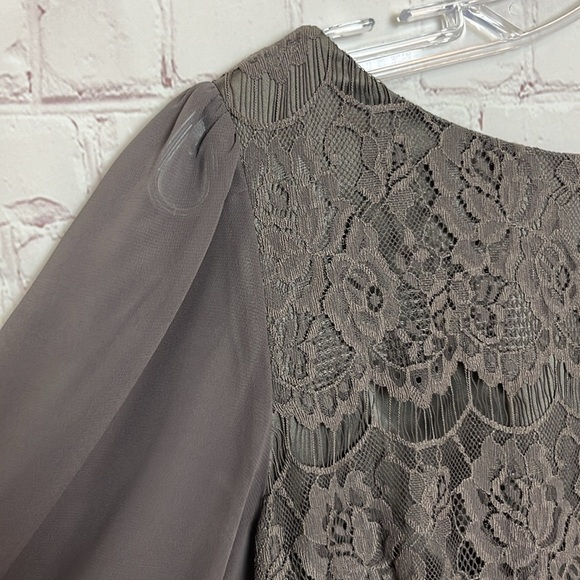 Eliza J Lace Overlay Mini Dress - Picture 6 of 14